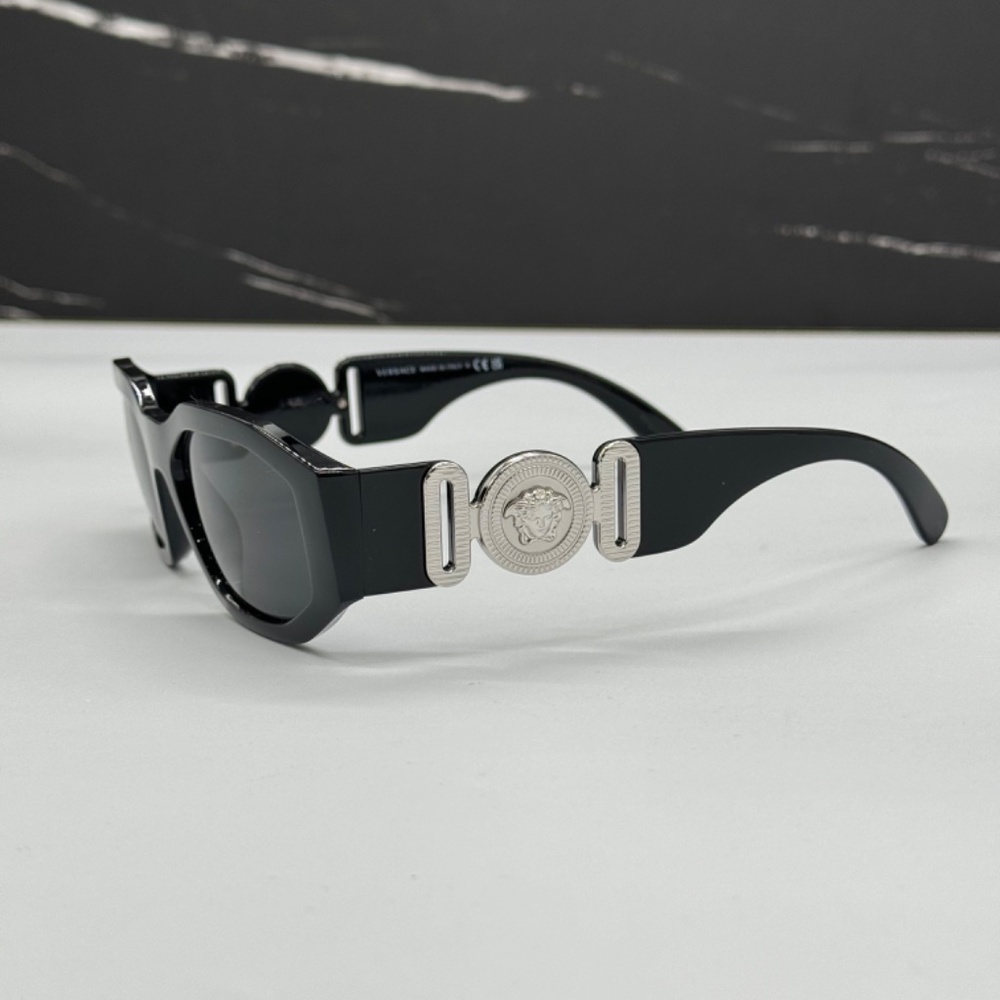 NEW MOD 4361 5422/87 VERSACE WOMEN SUNGLASSES VE4361 5422/87 BLACK VE4361 542287 - Picture 7 of 12